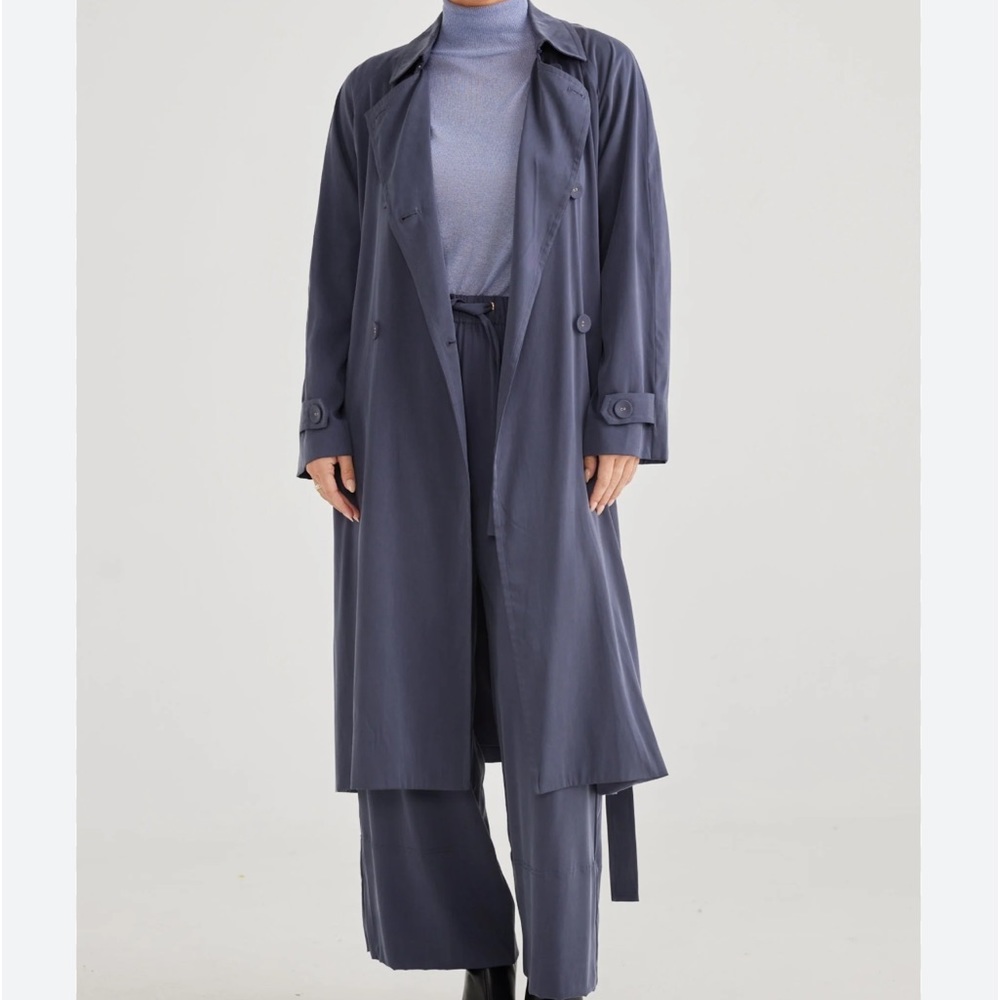 31 CHICAGO OPEN TRENCH JACKET